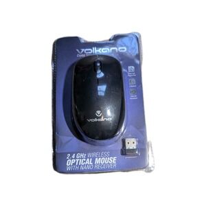 Volkano Wireless Mouse Easy-to-Use Plug & Play Mouse Scroll Button Wheel Optical
